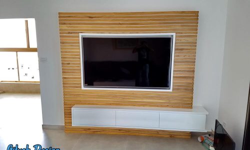 חיפוי קיר טלוויזיה